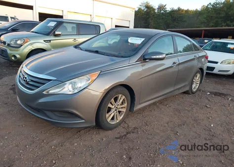 2014 Hyundai Sonata Gls из США, поврежденный, VIN 5NPEB4ACXEH870722